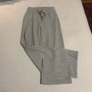 TNA Heather Gray Waffle Knit Pants